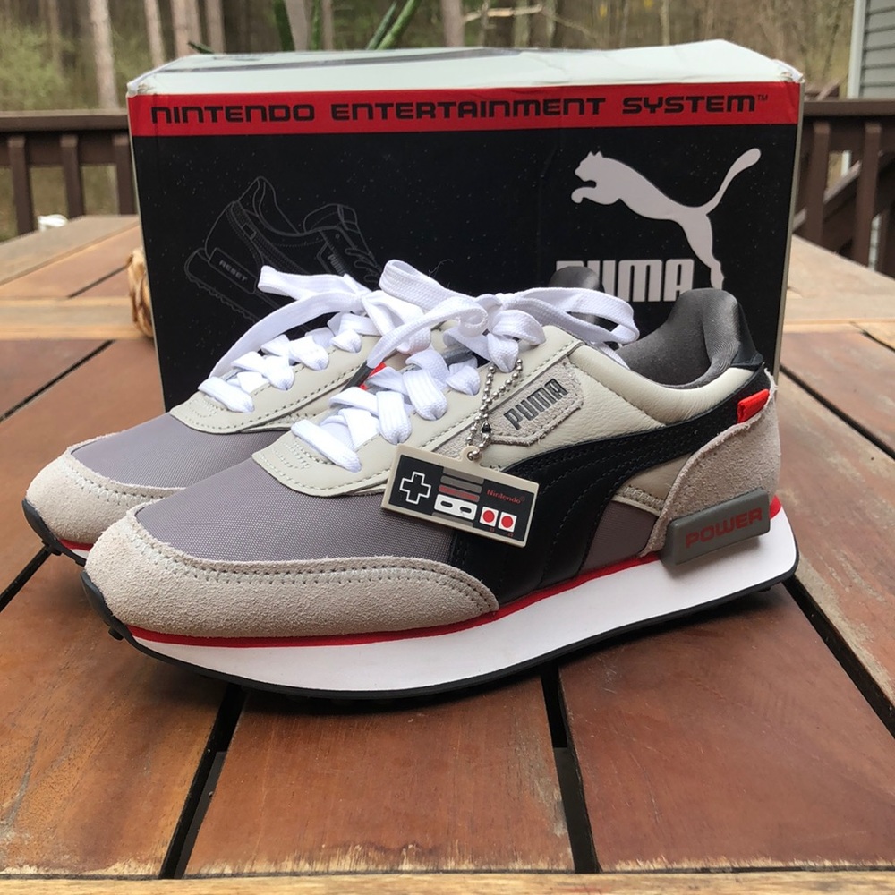Puma Nintendo Future Rider NES Super Mario Jr  Size US 4.5C